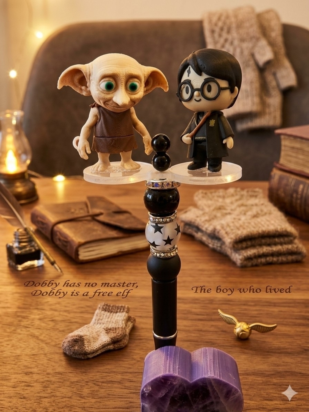 Dobby & Wizard Character & Hurry Potter